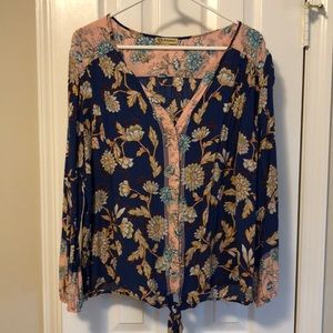 Beautiful Spring Democracy Top Blouse XL